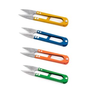 Tijeras cortahílos metálicas colores